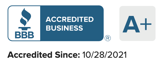 Image of the Better Business Bureau Rating seal